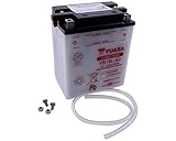 bmw 125 ccm Batterie YUASA - YB14L-A2 für BMW C1 125 ccm Baujahr 00- [inkl. 7,50 EUR Batteriepfand]