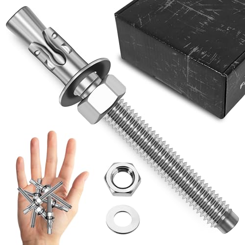 Cheville d'ancrage béton inox anti-corrosion Mywish à expansion forte