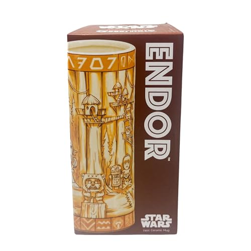 Taza de cerámica Star Wars Endor 24 onzas miniatura 2