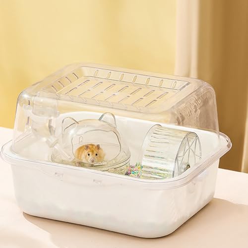 Cage pour hamster nain et habitat clair pour souris domestique