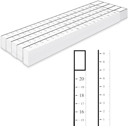 Insulation Steel Ruler Saysurey Attic Measuring Rulers (Case of 400), 20 Inch, Card Stock ...