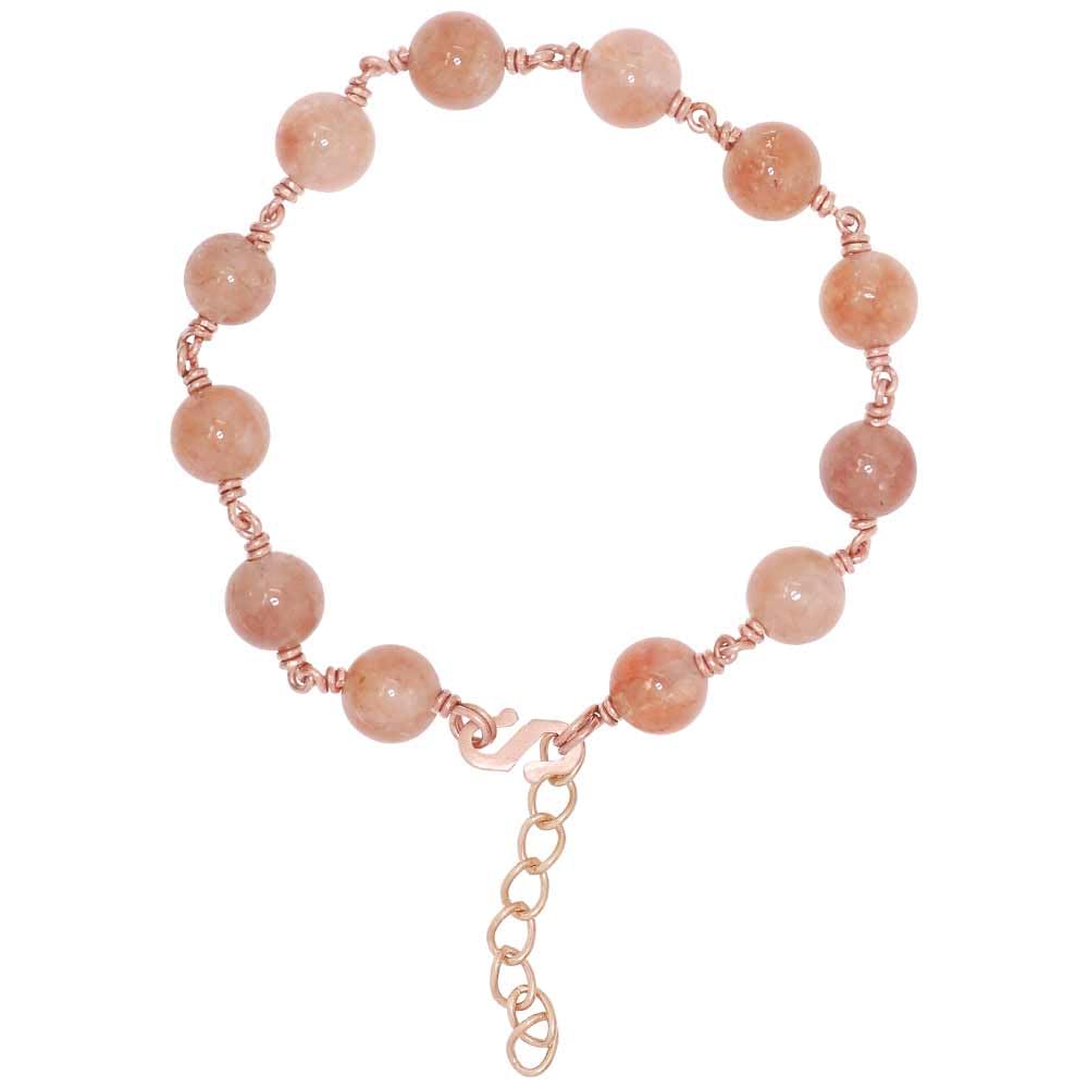 CHAKRADHARI Pure Copper Sun Stone Bracelet For Male (8.0 mm) (B0CNTMCZPX) Amazon Price History, Amazon Price Tracker