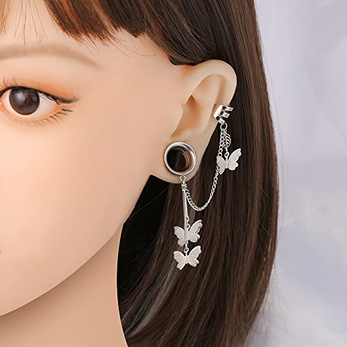 Casvort 2 peças, 6 mm-16 mm, moderno, aço inoxidável, 316, com duplo alargamento de borboleta, alarg