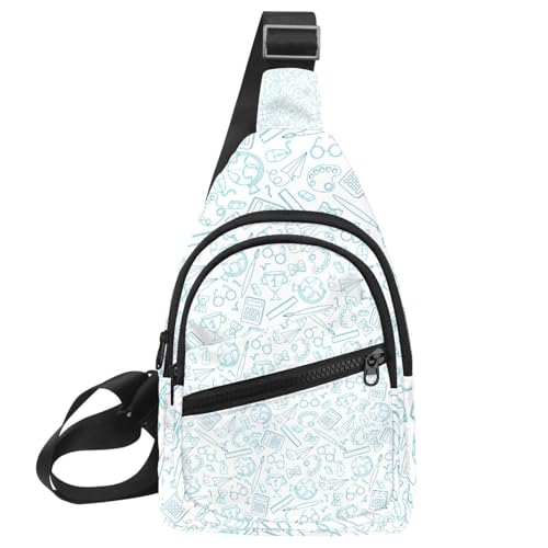 Mochila de mensajero impermeable y ligera con diseño creativo para el día a día