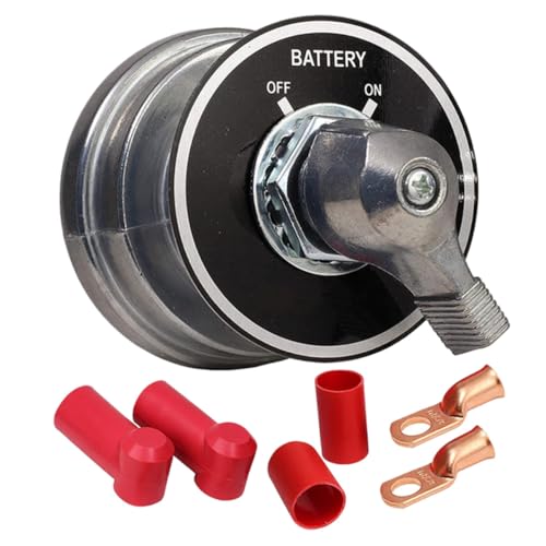 JECOMPRIS High Power off Switch for Auto Battery Car Kill Switch Battery Quick Disconnect Cut off Power Device