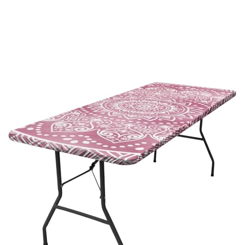 Fundas para mesa de patio, protección elástica y estable, mantel impermeable para camping, diseño elegante, peso ligero