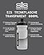 Science in Sport Trinkflasche 600ml – BPA frei - Mit praktischem Easy Mix System, Wasserflasche Fahrrad, Fitness, Wandern und Arbeit, Spülmaschinenfest