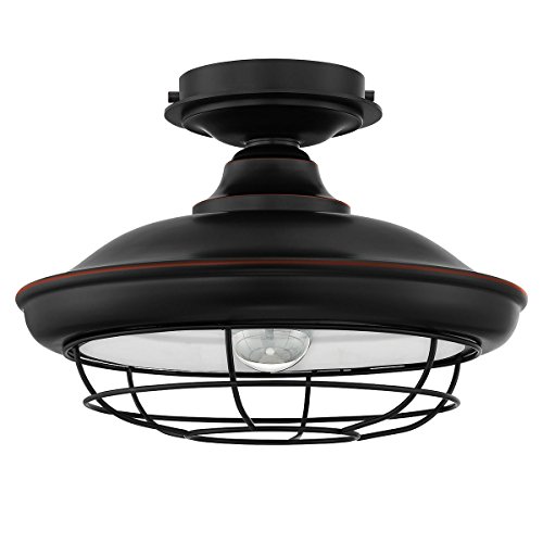 Black Friday - 50% OFF Designers Impressions Charleston Oil Rubbed Bronze Semi-Flush Mount Ceiling Light Fixture: 10001 Black Friday - 50% OFF Designers Impressions Charleston Oil Rubbed Bronze Semi-Flush Mount Ceiling Light Fixture: 10001