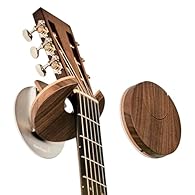 THE WORLD’S ONLY COLLAPSIBLE WALL MOUNT: HangWithMe guitar wall mount allows you to display your instrument securely in any room. Can be a wall decor when not in use by simply folding it up. The guitar hanger has a 53 mm opening so it fits most guita...