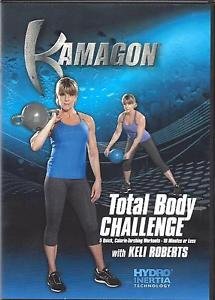 Kamagon Total Body Challenge - 5 Quick Calorie-Torching Workouts, 10 Minutes or Less