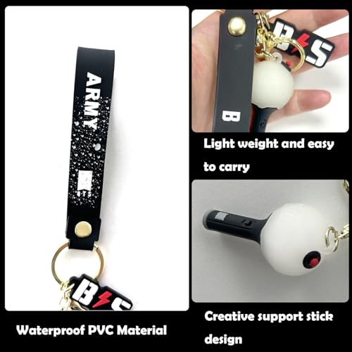BJPERFMS BTS Llavero y Colgante Kpop, Accessories para Fans, Regalos para Mujer - imagen 3