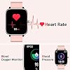 Smartwatch para Mujer - Llamadas, Monitor de Actividad, Frecuencia Cardíaca y Sueño, Pantalla Táctil de 1.69", Impermeable - Para Android y iPhone, Rosa 6