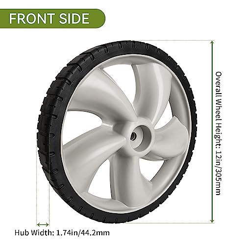 Craftsman Lawn Mower Wheel - Front View