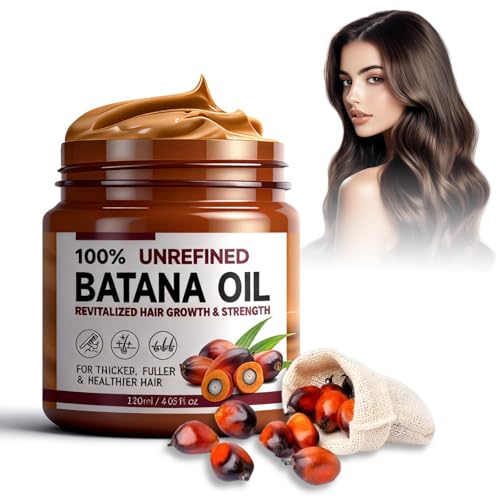 Aceite de Batana para el Cabello,Crema Capilar Nutritiva y Fortalecedora,Aceite para Crecimiento del Cabello,Hidratación Profunda y Reparación de Cabello Seco y Dañado,Para Hombres y Mujeres,120ml