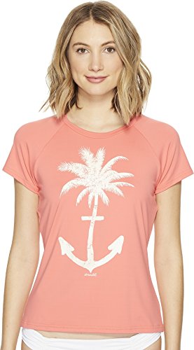 Rash Tee Coral XL O'Neill haut de surf pour vos sessions d'été à la plage