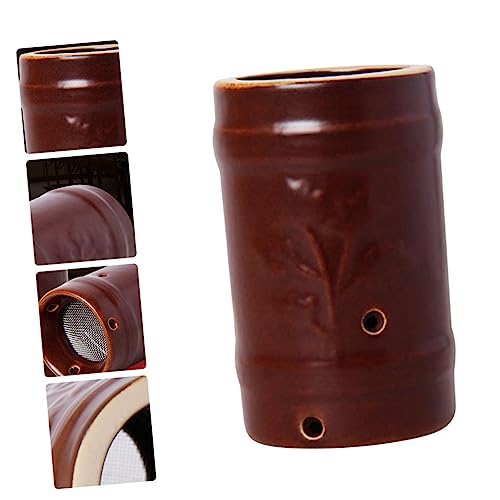 Caja de moxibustión cerámica para alivio de espalda y cintura, quemador pequeño de conos de moxa para relajación muscular y alivio del estrés miniatura 4