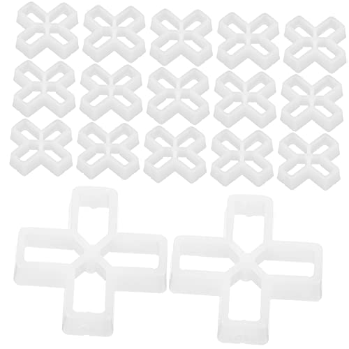 DIYEAH 100pcs Tile Leveling System Spacers for Precise Tile Placement in DIY Flooring and Wall Tiling Projects