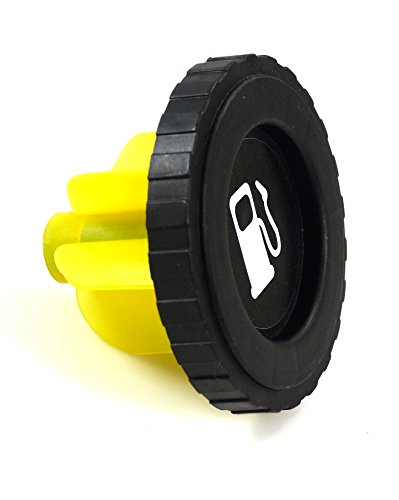 Cartec 407500 Tappo di ricambio universale per serbatoi di benzina e diesel, noire