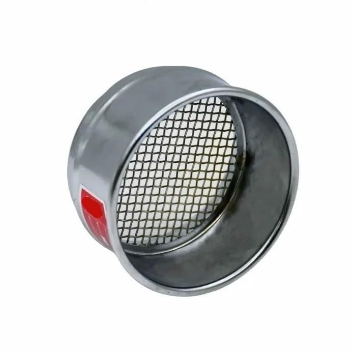 Standardowe sito laboratoryjne o średnicy 6 cm — oczka 4–10, apertura 2–5 mm, stal nierdzewna 304, trwałe i precyzyjne(7 mesh)