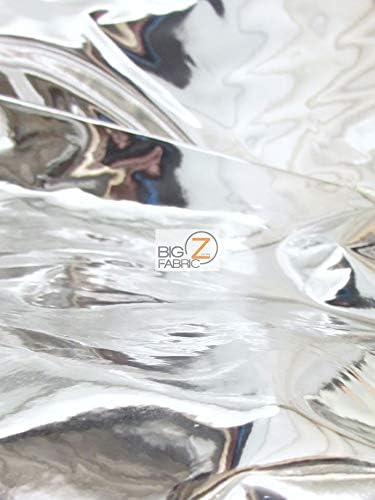 Miniatura 2 de DuroLast Tela de vinilo reflectante de espejo cromado por The Yard Aplicaciones de accesorios de tapicería de bricolaje (plata)