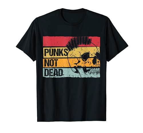 Punk is not Dead Punk Rock Cadeau Musique T-Shirt Cover