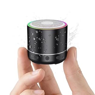 Immersive Hi-Fi Stereo & Deep Bass: Experience room-filling sound from a palm-sized device. Equipped with dual high-performance drivers, this small Bluetooth speaker delivers crisp highs, clear mids, and surprisingly punchy bass that defies its compa...