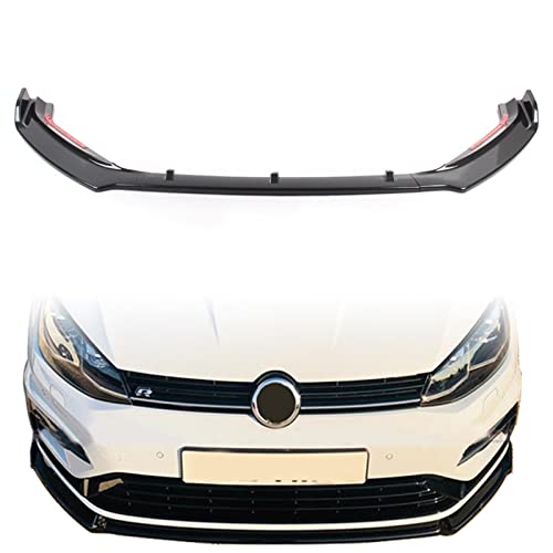Lèvre de pare-chocs avant Golf 7 finition carbone premium pour une silhouette racée