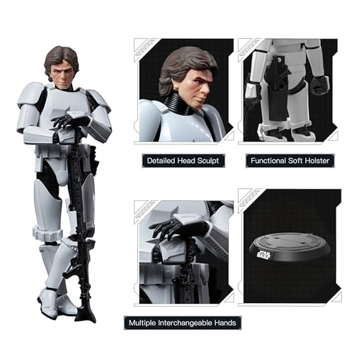 Image of Star Wars EP IV A New Hope HAN SOLO Stormtrooper disguise version Model Kit