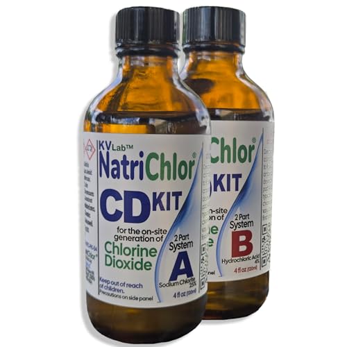 NatriChlor The Original Chlorine Dioxide w/HCL in Glass 4 oz