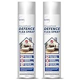 Quebec Household Flea Spray for the Home – Powerful Flea & Pest Control for Home, Effective Against Fleas, Ticks, Bed Bugs, Ants & Insects Long-Lasting Safe for Indoor Use Easy Application– 500ML (2)