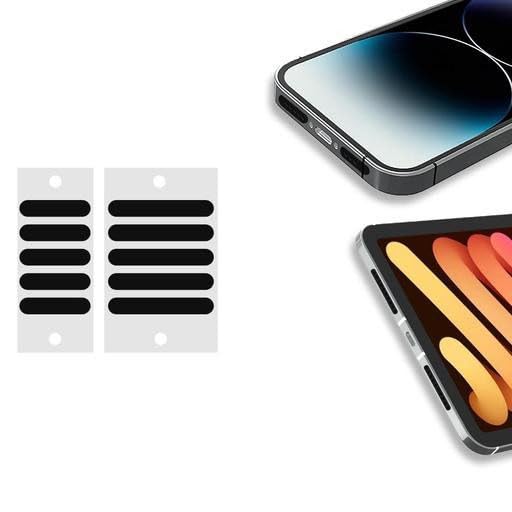 The Thrift Store¨ Mobile Speaker & Microphone Dust Protector Mesh Stickers with Wipes, Universal Anti Dust Guard, Self Adhesive Speaker Protection Mesh for Smartphones (5S5L)