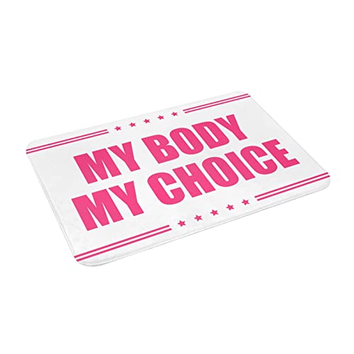 Paillasson My Body My Choice tapis de bienvenue intérieur 65x90 cm - 3