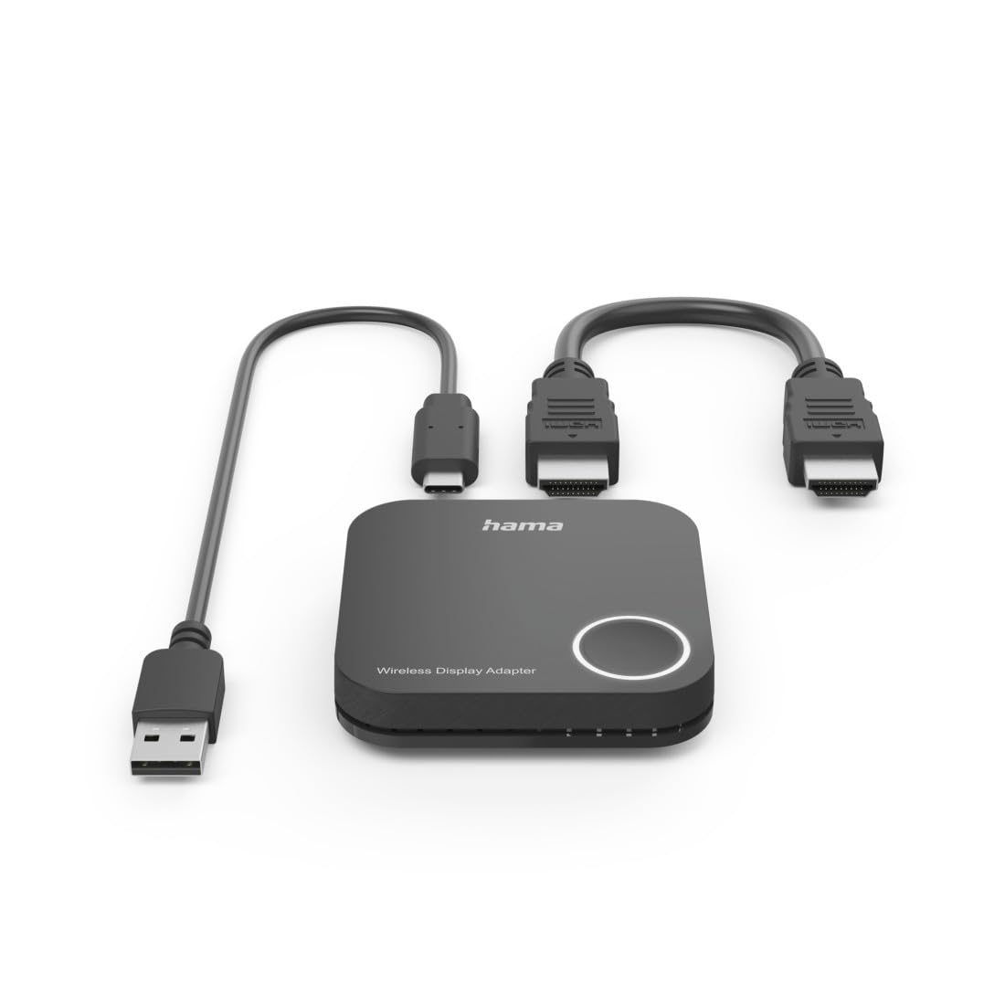 Hama Adattatore display wireless HDMI Full HD 1080p, trasmissione dati audio, video e segnali senza fili, ottima qualità di trasmissione