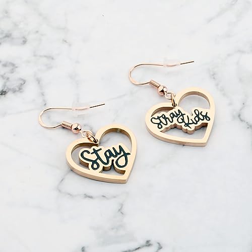 Music Gift Music Earring Music Merch Music Fans Gift For women （GoldEarring）