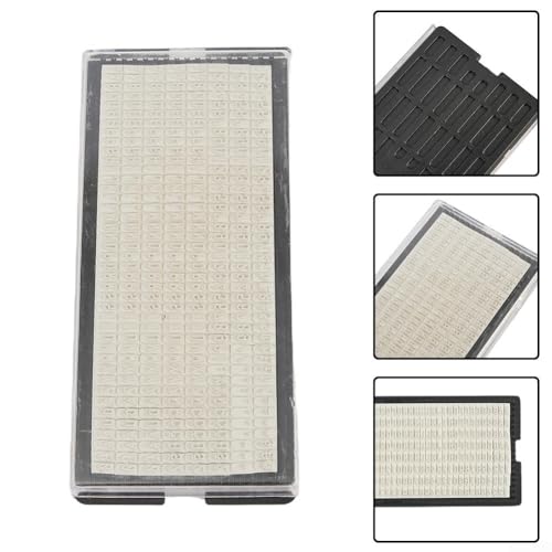 Juego de sellos de goma tipo letra y número con caracteres intercambiables de 3 mm, 4 mm, 6,4 mm, para proyectos de manualidades y marcado de oficina personalizados, material ABS (3 mm)