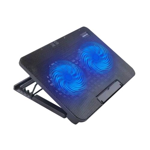 Base para Laptop con 2 Ventiladores y Puertos USB miniatura 7