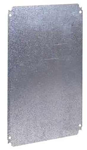 Plaque de montage metallique 500x300 pour coffret et boitier