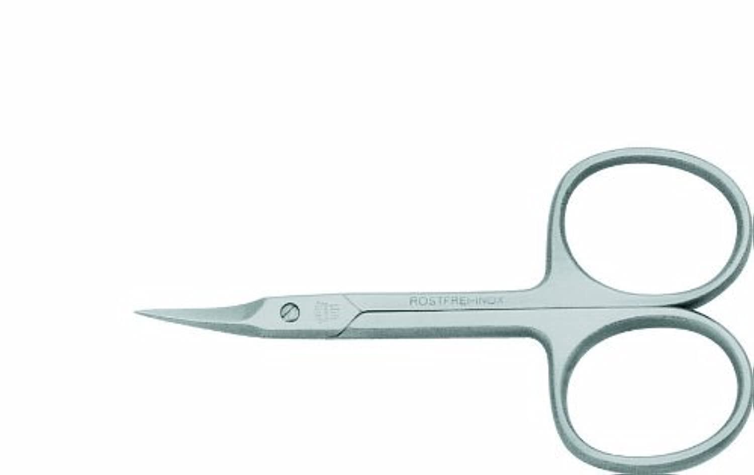 Nippes Cuticle Scissors 801R Rust-Free 9 cm Pack of 1, Silver, 9cm (Turmspitz)