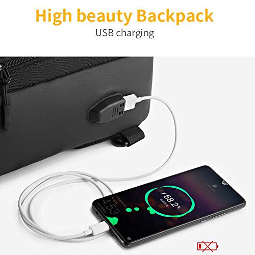 OZUKO Sling Backpack USB Anti-Theft Men'S Chest Bag Casual Shoulder Bag4