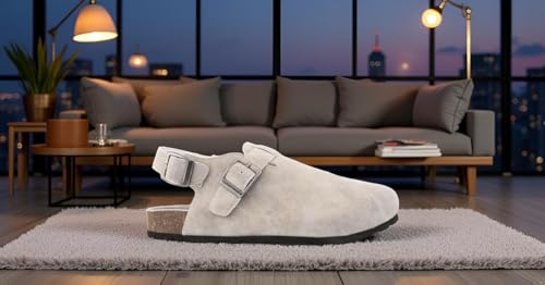 Image of Big Fox Light Weight PU Cork Backstrap Sandals for Men