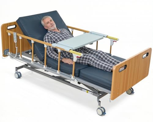 Full Electric Hospital Bed for Home Use – 5-Function Adjustable,530 lbs