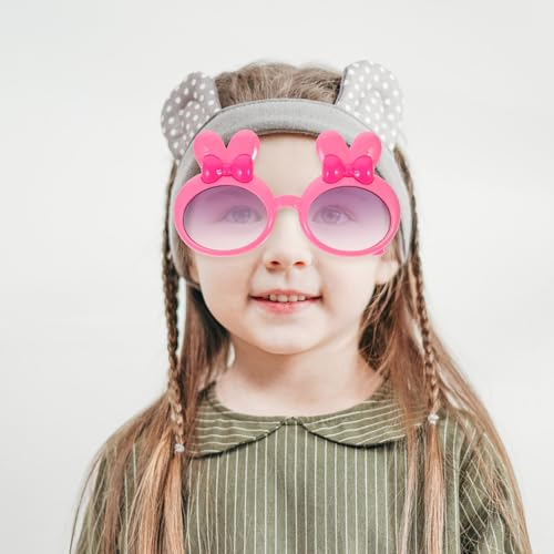 ibasenice Óculos De Coelho Óculos De Sol Com Orelha De Coelho Óculos De Sol Infantis Engraçados Ócul