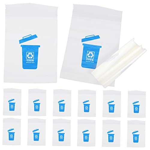 HOLIDYOYO 50Pcs Self Adhesive Outdoor Vomit Bags Portable Travel Trash Bags for Motion Sickness Leak Waste Disposal for Cars Taxis and Road Trips