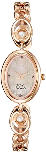 Titan Raga Pearl Analog Mother of Pearl Dial Women's Watch - 2511WM01