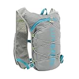 ランニングウォーターベスト、ランニング用ウォーターバックパック | 反射ハイキングバックパック, パッド、調節可能なストラップ、トレイルランニング用の軽量ウォーターバックパック