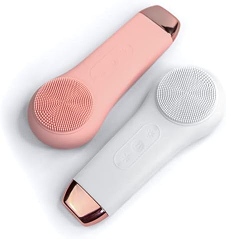 Clarity Revive 3-in-1 Advanced Facial Cleansing Brush | Heat & Cold Compress, Cloud White