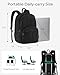 BAGSMAT Womens Backpack Small Travel Laptop Backpack for Women, Quilted College Laptop Bookbag, Work Back Pack for Women, Cute Computer Water-Resistant Casual Daypack, Puffer Camel