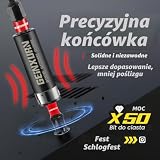 GEINXURN 66-częściowy Zestaw bitów (PH, PZ, Tx, Hex, SL) długość 25/50 mm, Torx z otworem, odporny na uderzenia magnetyczny zestaw bitów 1/4", sześciokątny trzpień S2 ze stopu stali i uchwyt do bitów