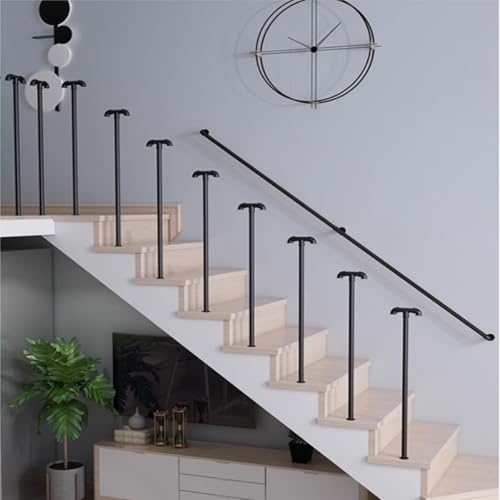 Colonne de support en métal durable pour garde-corps rétro - 6