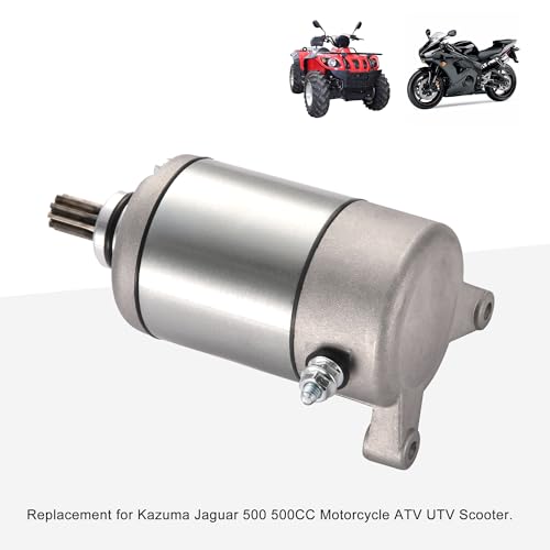 Motor de arranque GOOFIT para Kazuma Jaguar 500 500CC motocicleta ATV UTV Scooter miniatura 5